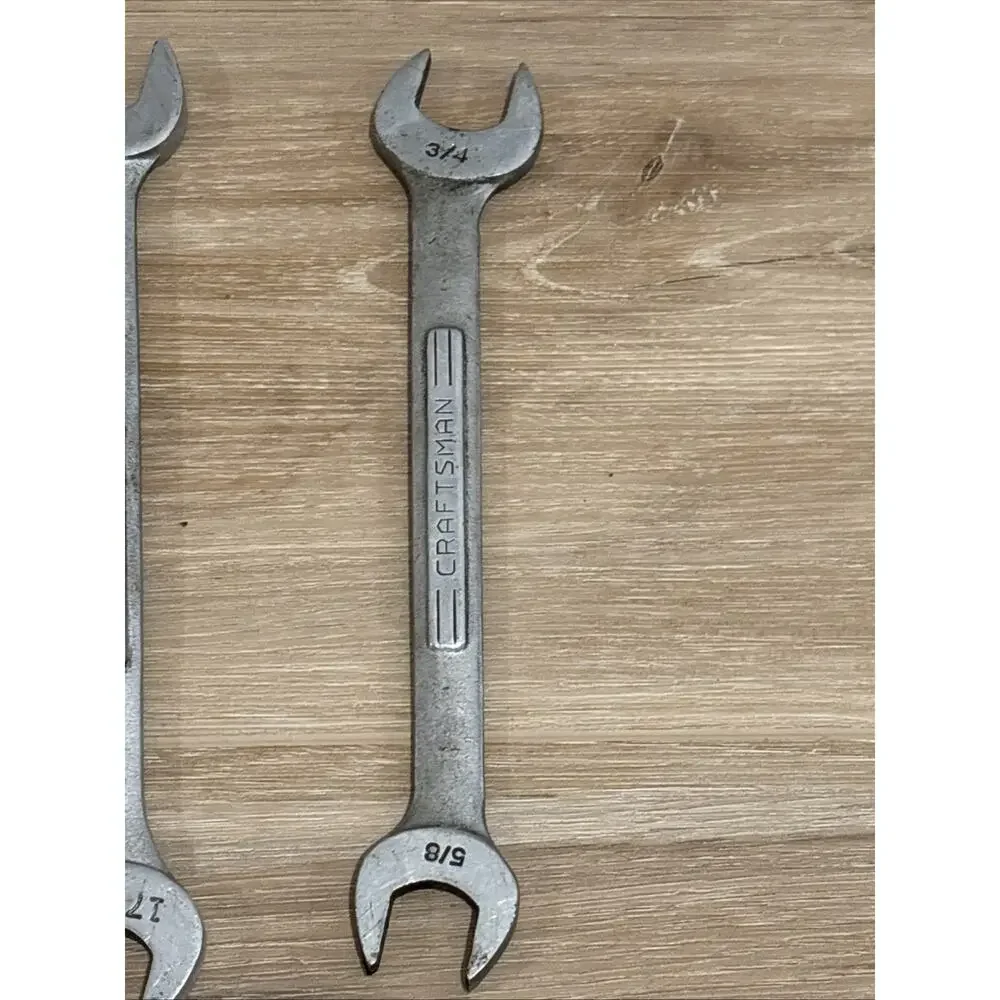Craftsman Wrenches Set Of 5 Combination Made In USA